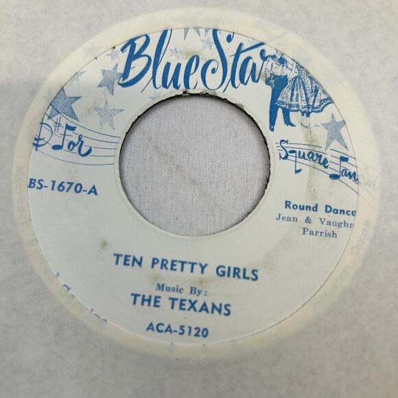 2 Vinyl 45 RPM Records Round Dance Square Dancin Shannonaires & Texans - Picture 3 of 5